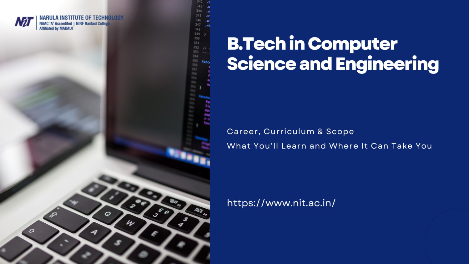 B.Tech in Computer Science and Engineering