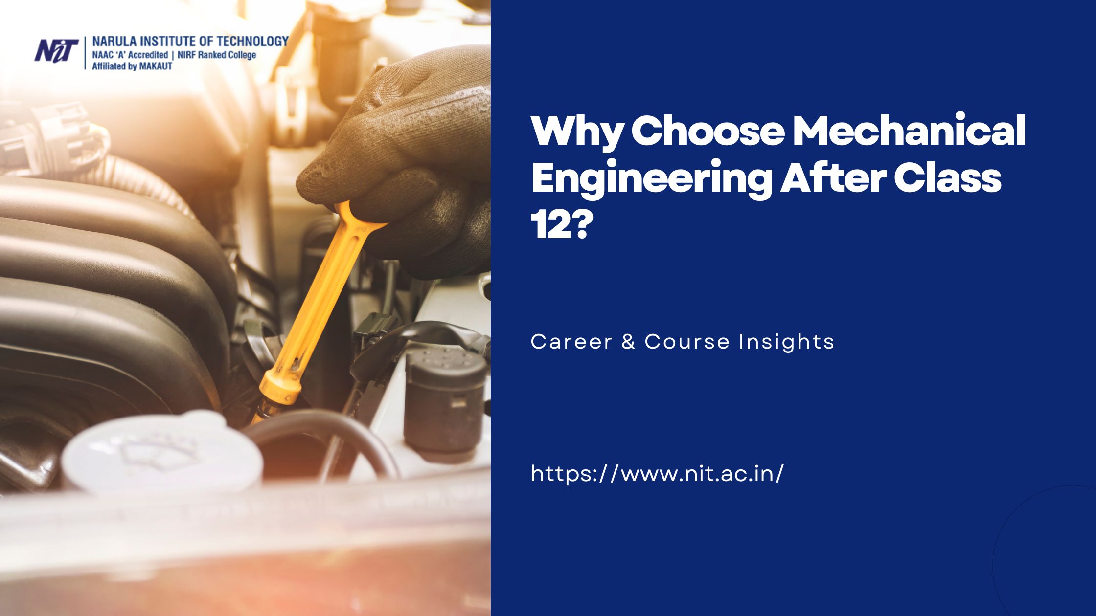 Choose Mechanical Engineering After 12th